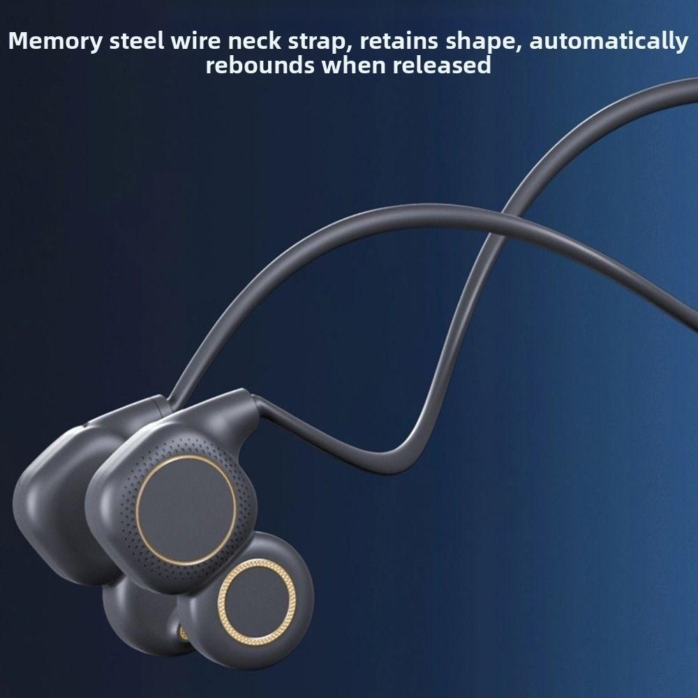 LED Digital Display Wireless Earbuds Neckband Built In Microphone Sport Headset  Karaoke Singing