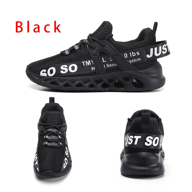 Couple Running Shoes for Men and Women Flat Cushioning Outdoor Sports Casual Mesh Lightweight Lace-up Sneakers Man