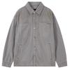 Buckaroo Cotton Vintage Washed Two-Pocket Shacket Gray
