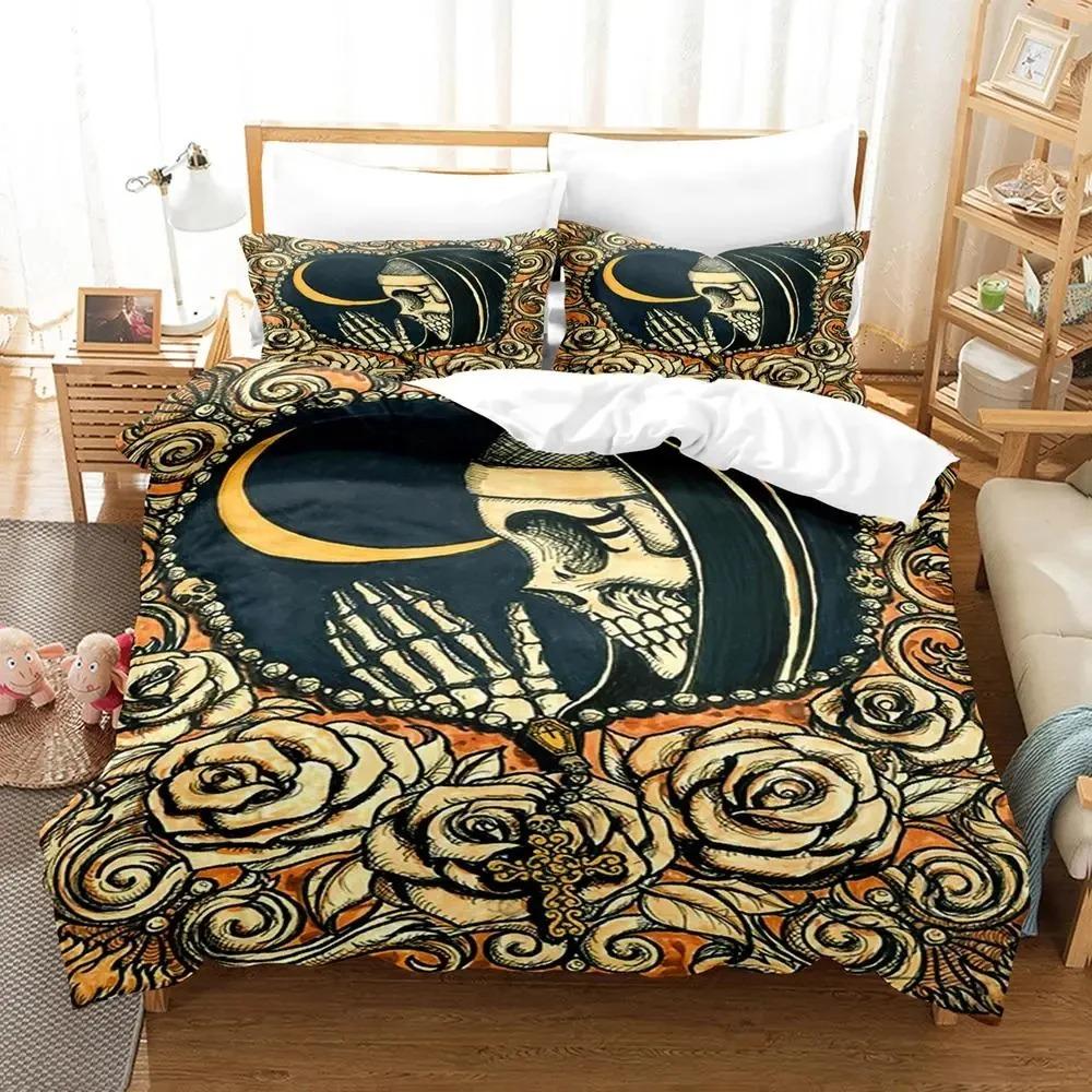 Anime Noragami Yato Bettwäsche-Set Bettbezug Schlafzimmer Bettdeckenbezüge Einzel-, Zwillings- und Kingsize-Bettbezug Heimtextilien