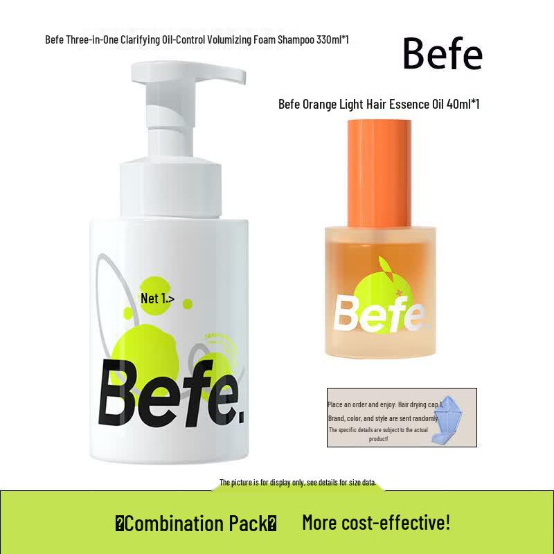 BeFe Triple Purifying Oil Control Volumizing Shampoo Set