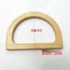Handmade Bamboo D-Shaped Handle for Bags and Luggage