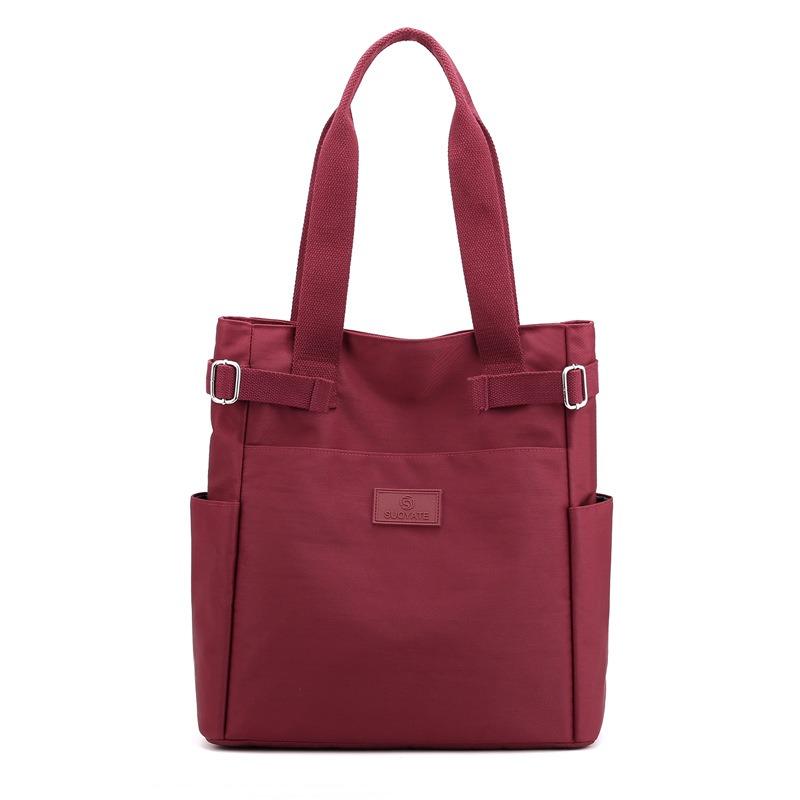 20 New Women's Handbags One Shoulder Double Shoulder Fashion Big Bag Mommy Nylon Butte Women's Bag
