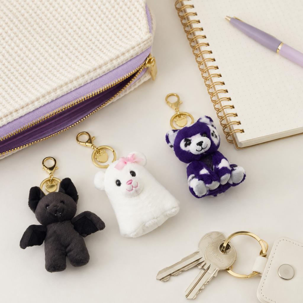 Plush Keychain Stuffed Animal Doll Toy Key for Bags, Backpacks and Purses