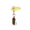 Double Hook Mosquito Lure Set: Rotating Watermelon Sequin Minnow and Whitebait Spinner.