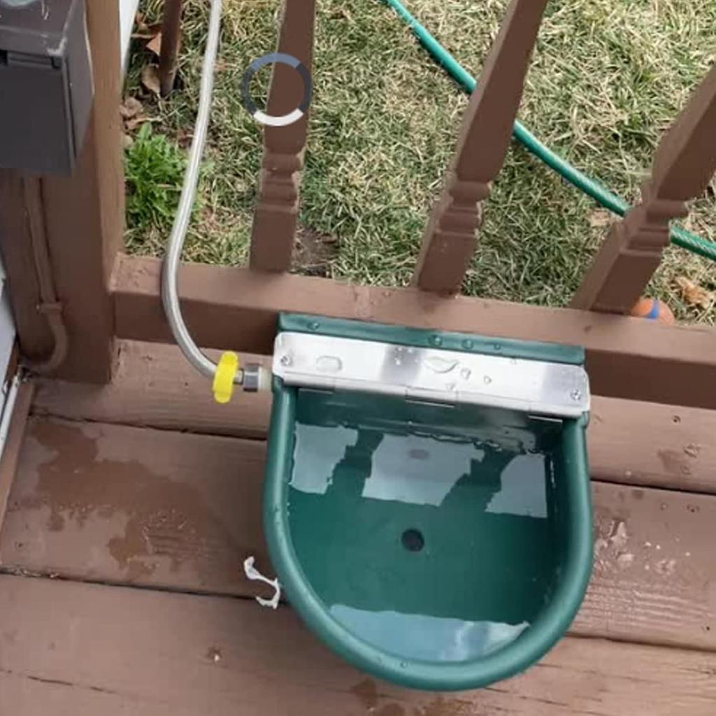 Automatic Livestock Water Bowl with Float Valve for Cattle, Dogs, Goats, and Sheep