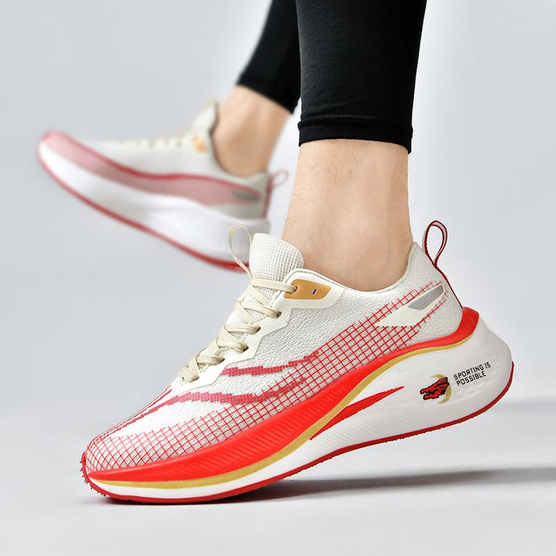 Red Rabbit Pro Running Shoes High Quality Lu Breathable Mesh Ultra Light 2 Shock Absorption Technology Sneakers Flying Electric Running Shoes