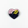 Devil Heart Cartoon Brooch: Versatile Alloy Accessory for Clothing and Backpacks