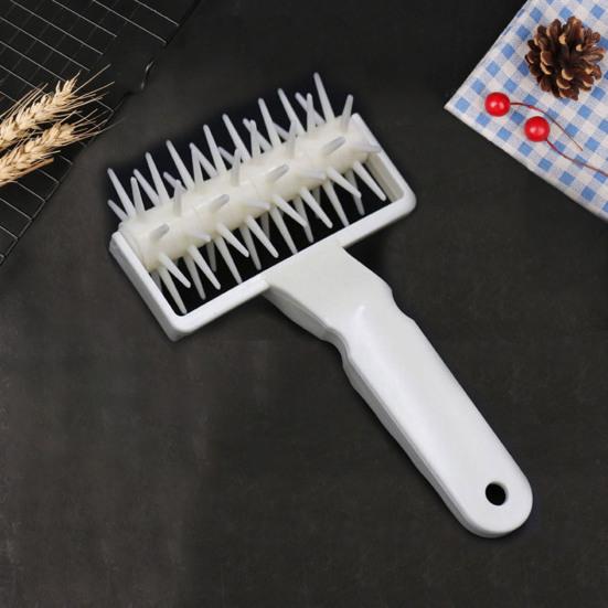 Pizza Punch PP Pizza Dough Roller Patterned Wheel Tool for Crust Scoring BPA-Free Bread Dough Hob Exhaust Tools