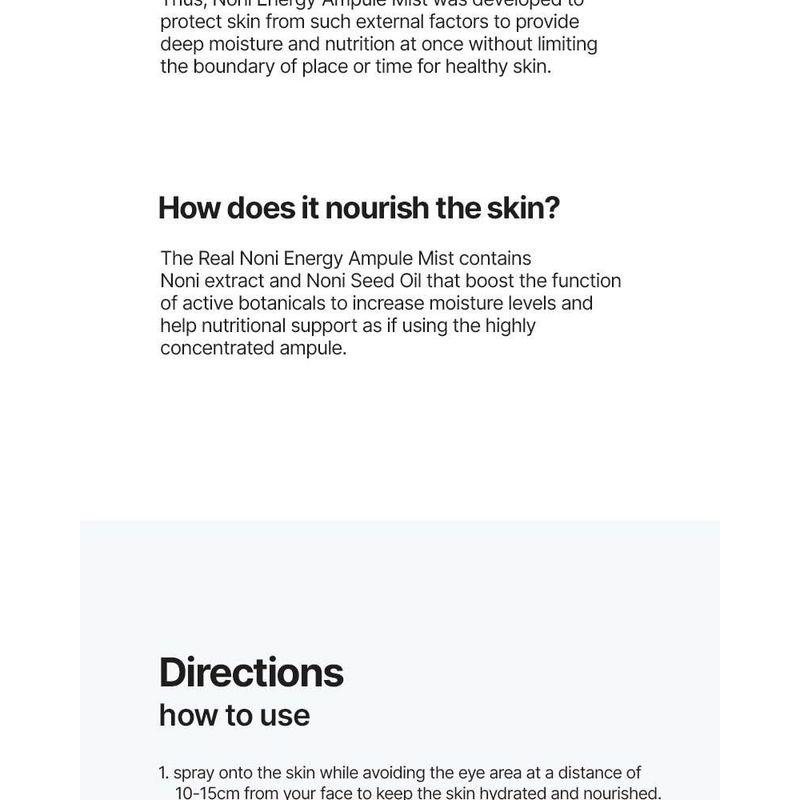 celimax - The Real Noni Energy Ampule Mist