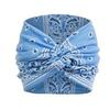 Bohemian Cashew Print Wide Headband for Women: Sport, Running, Face Washing, Makeup, Hair Tie