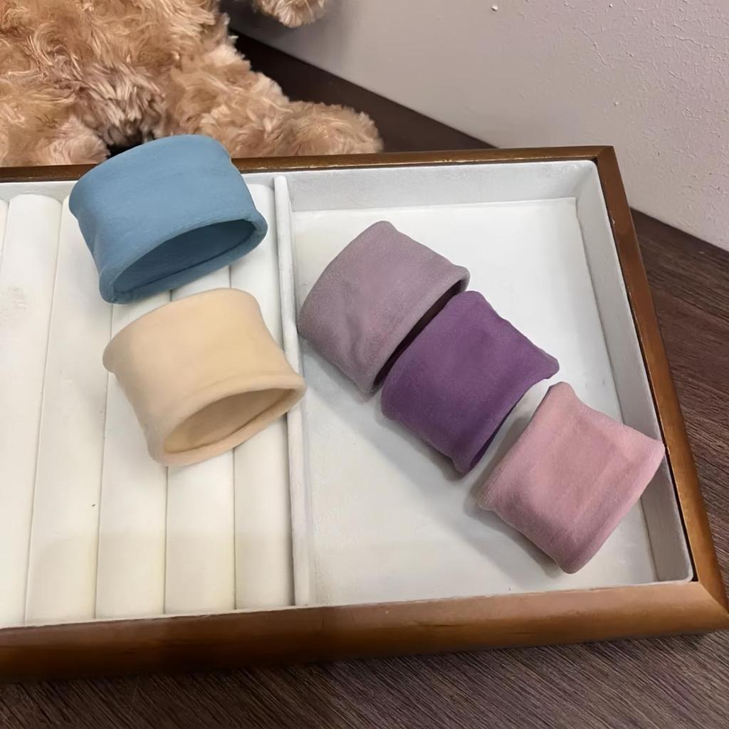 Nuove donne ragazze colorate fasce elastiche per capelli in nylon per coda di cavallo, piccole fasce per capelli, accessori per capelli