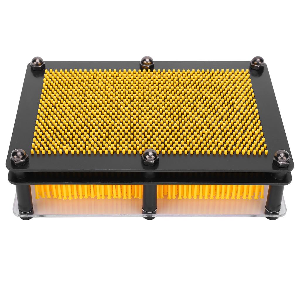 Pinart 3D Games Kids Toy Pin Art Children Educational Toy Desktop Decoration ModelRed M