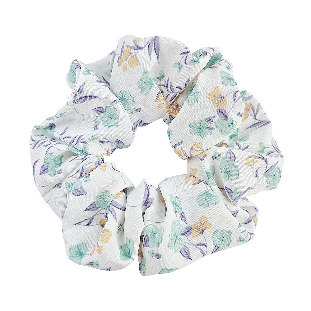 Versatile Gold Velvet Scrunchie Hair Tie for Buns & Ponytails