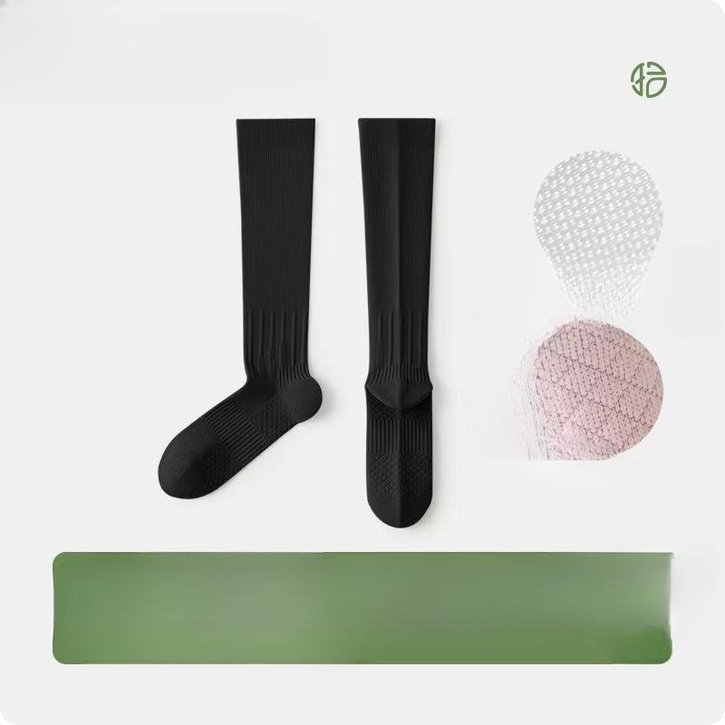 Ladies Spring Summer Professional Sports Fitness Yoga Running Lean Leg Pressure Calf Socks