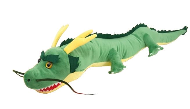 

Yamani Big Plush Toy Green Dragon D95 x W27 x H15cm 11816 Approx.