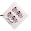 Handworn Pure Nail Art Piece Flower Butterfly Highgrade White Temperament