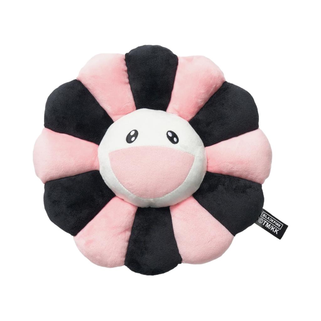 Kaikai Kiki X Blackpink Flower Pillow 30cm Pink Black