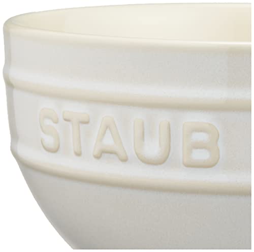 STAUB "Ivory Bowl, 14cm" Ceramic Bowl, Microwave Safe [Official Japanese Product] Vintage Colors 40511-861