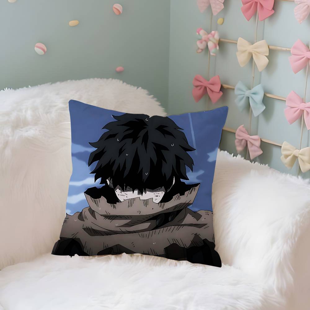Cute Iizuku MidoriyaS Kawaii Throw Pillow Covers Pattern Cushion Cover Suitable For Sofa Bedroom Car Pillow Cover