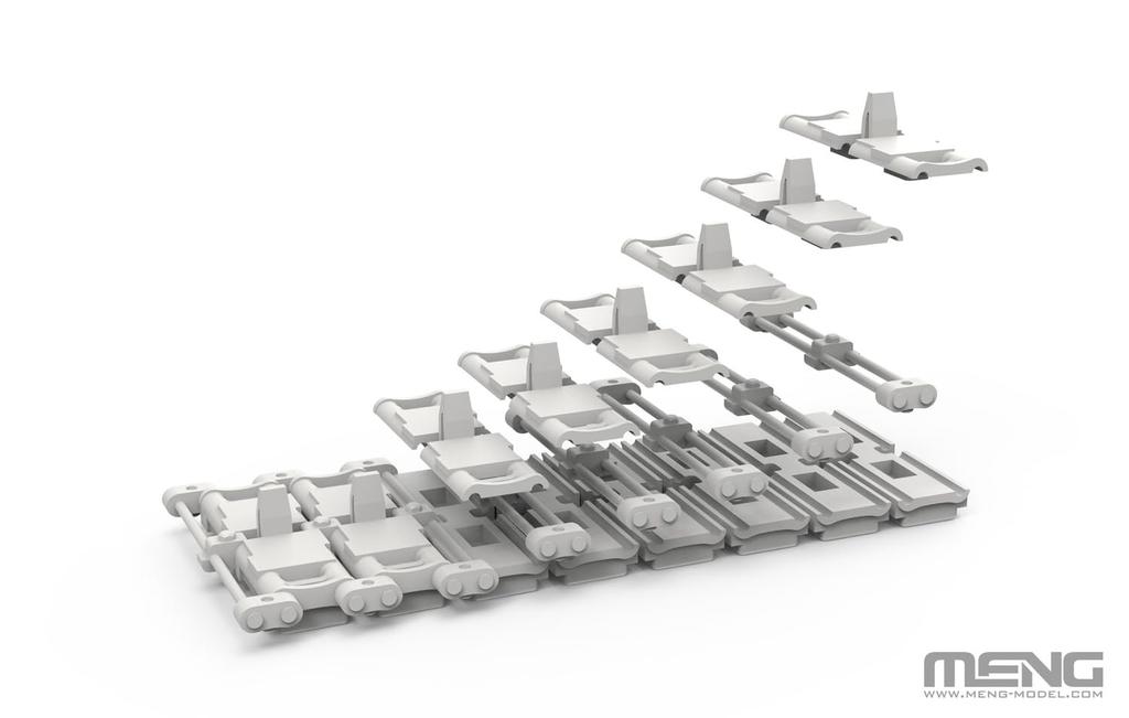 GSI Creos Monmodel 1/35 German Main Battle Tank Leopard 2A6 Plastic Model MTS055 (Tank)