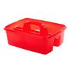 Leecroft Handy Plastic Caddy Red