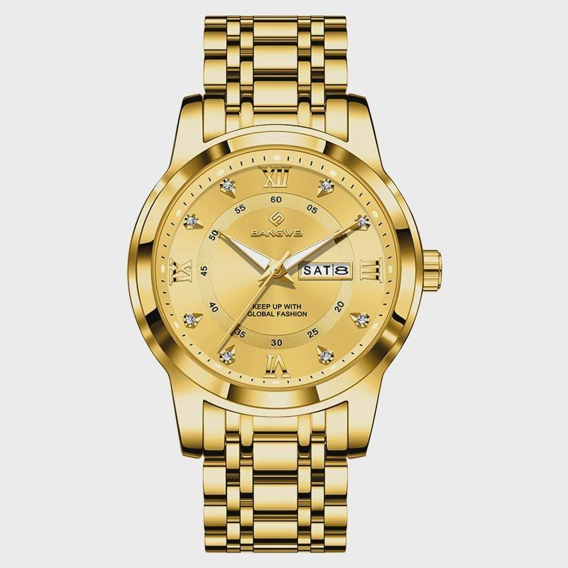 Simple Elegant Design Quartz Watch Diamond Watch For Women Creative Steel Waterproof Wristwatch