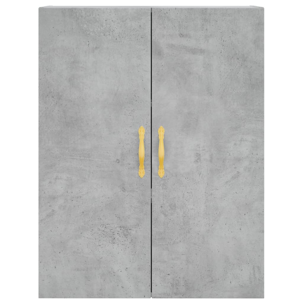 Highboard Concrete Grey 69.5 x 34 x 180 cm Particleboard