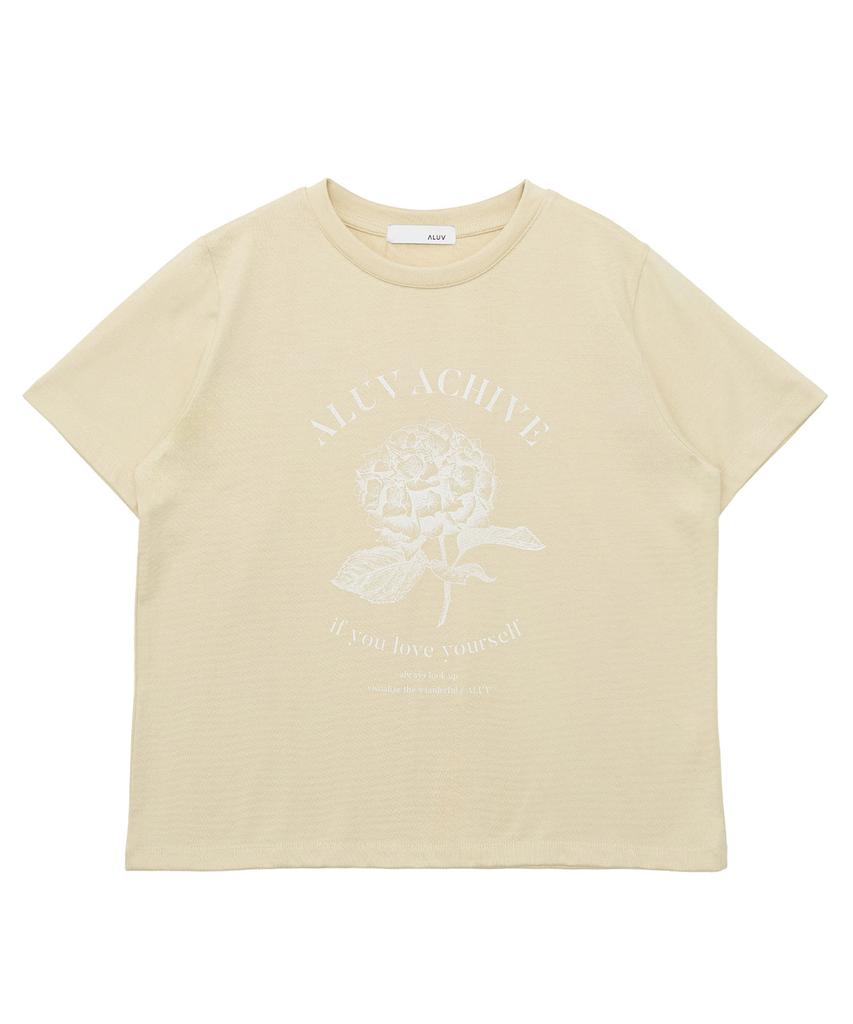 Eilubeu Hydrangea T-Shirt Aarftg103D
