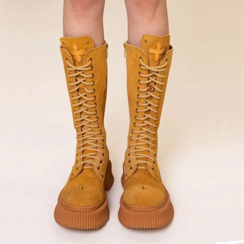 

Модные женские коричневые кожаные сапоги Настоящие винтажные сапоги Натуральная коровья кожа Западные ковбойские сапоги Сапоги на среднем каблуке Классическая пустыня 35 коричневый