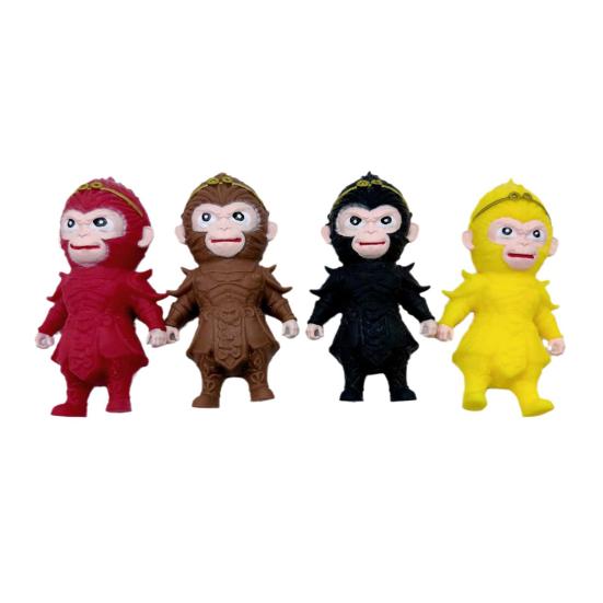 

Игрушка-сжиматель Wukong с медленным отскоком, снятие стресса и тревожности, портативная для детей, подростков и взрослых, игрушка-сжиматель Monkey King Squishes для сенсорных игрушек B