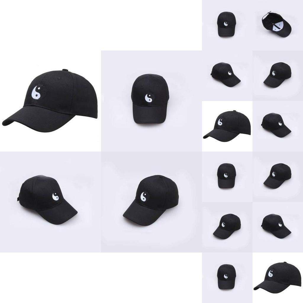 Tai Chi Eight Trigram Embroidered Men Women Baseball Hat With Curved Brim For Yearround