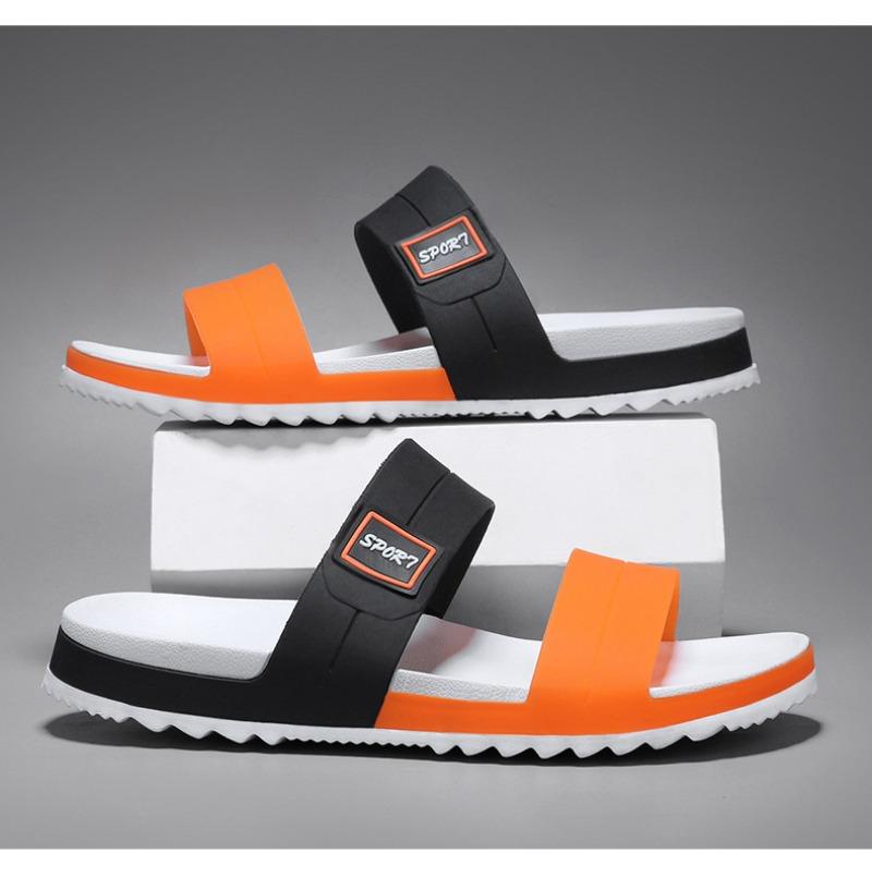 Fashion Men Rubber Beach Slippers Slides Summer Shoes Outdoor Slipper Slipers Garden Pool Chinelo Slide Masculino Badslippers Badeschuhe