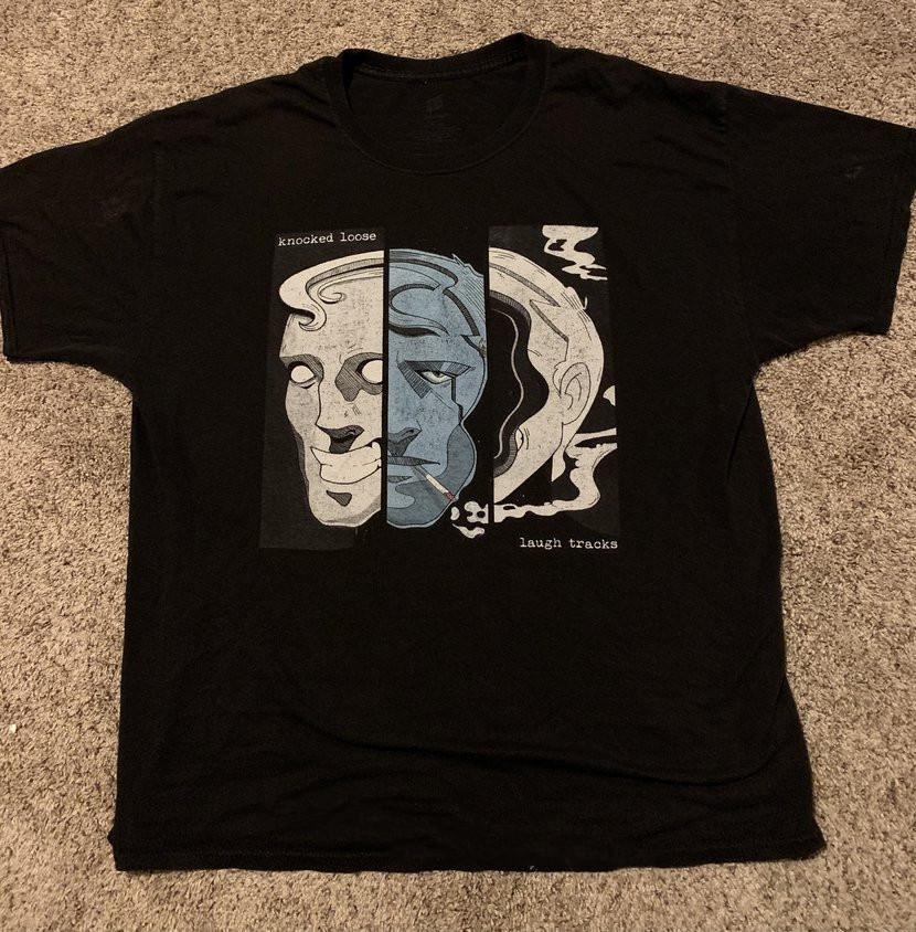 Knocked Loose Laugh Tracks  unisex All Size S-5XL  PA018 Unisex T-Shirt S