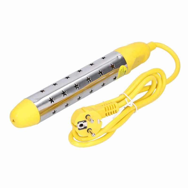 Immersion Heater Portable Electric Anti Scald Automatic Power Off Immersion Water Boiler Electric Water Heaters 2500W 220V EU Plug