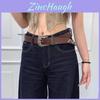 Retro Y2k Star Rivet Leather Belt For Women Casual Fashion Accessory