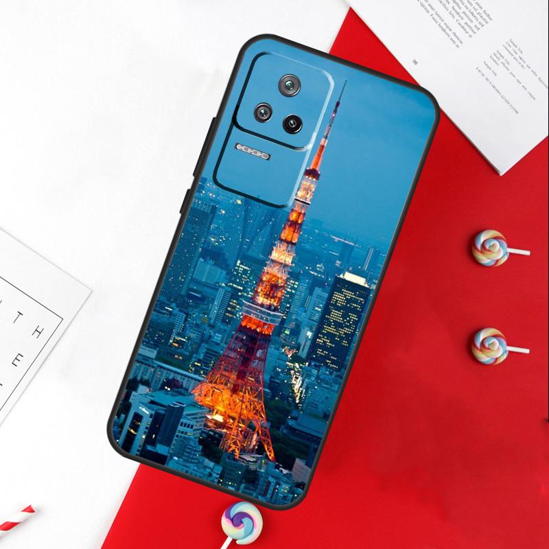 Love Paris Eiffel Tower France Cover For Xiaomi 15 Ultra 13 14 11T 12T 13T 14T Pro POCO X7 Pro X3 X5 X6 M6 F5 F6 Pro Case