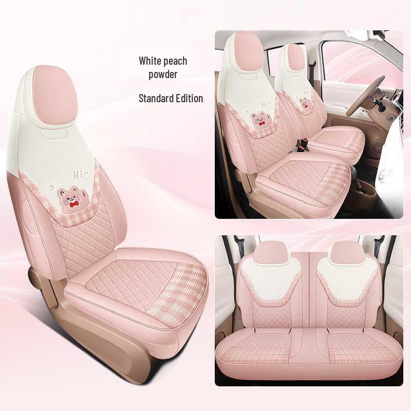 Wuling Bingo PRO Full Coverage Linen Seat Covers - All Seasons Bingo PRO Full Coverage for Four Seats