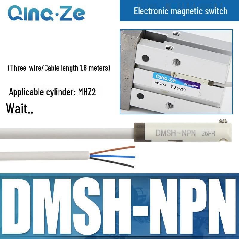 Magnetischer Zylindersensor: D-A93 Zwei-Draht & CS1-F Drei-Draht Endschalter