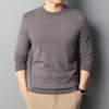 G·TENNA Men's D-HAC3658 100% Wool Crew Neck Pullover Sweater