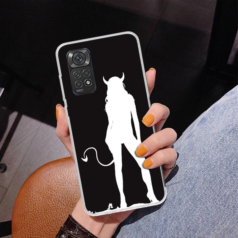 Angel Devil Sexy Girl Phone Case For Xiaomi Redmi Note 15 14 13 12S 12 11 Pro Plus 14S 11S 11E 10 10S 11T 5G Personalized Cover