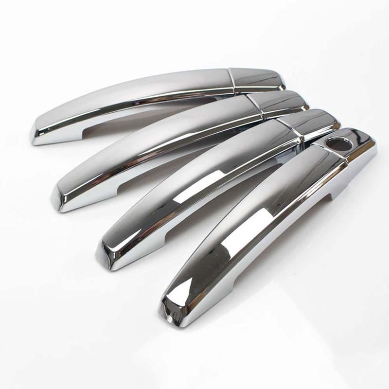 Car Decoration Door Handle Cover  For Opel Antara 2006-2015 Silver Black Cars Accessories Styling Upgrade Modify A Car