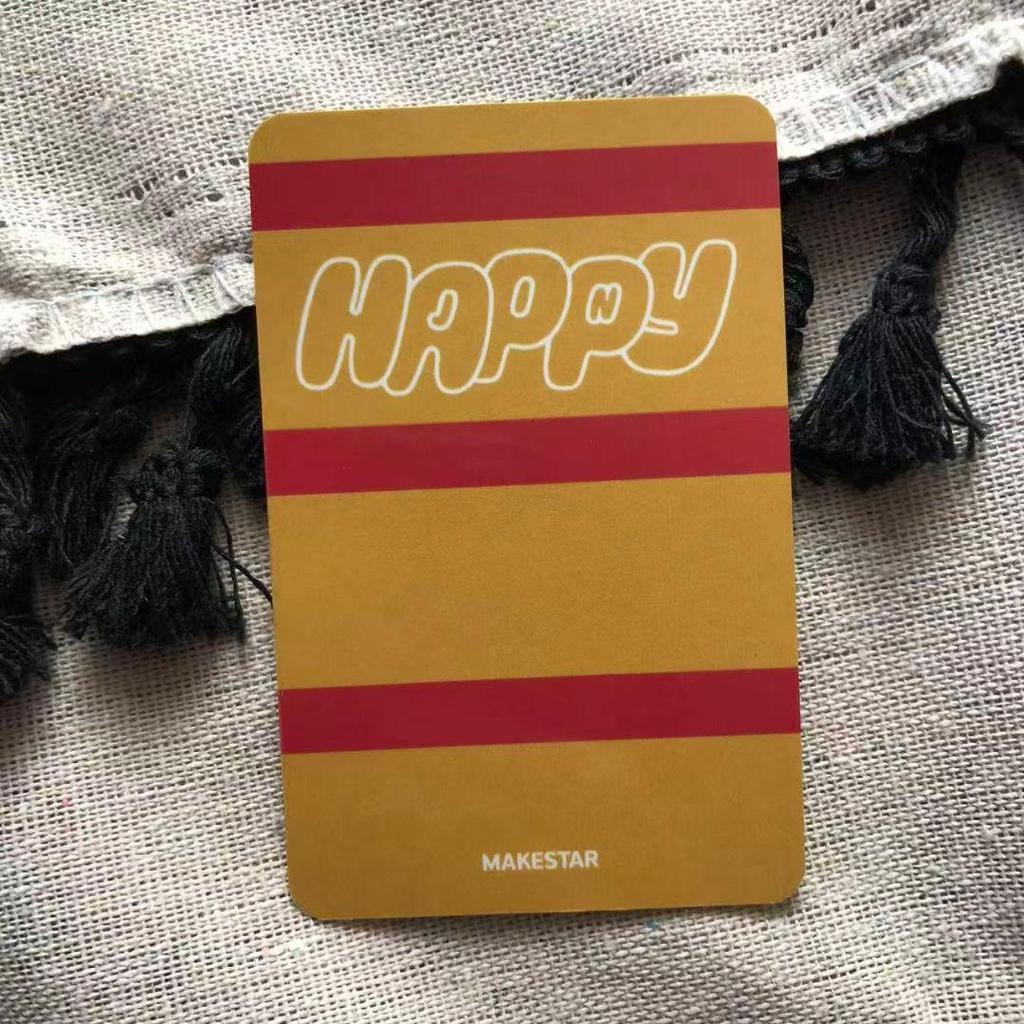 [USED] BTS JIN HAPPY MAKE STAR Limited Edition Trading Card