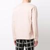 STONE ISLAND Compass Badge Crew Neck Long Sleeve T-Shirt Men Tops Light-Pink 751564450-V0082
