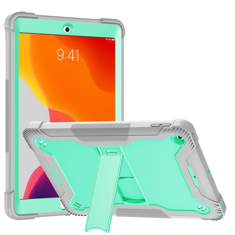 Étui antichoc avec support intégré pour iPad Pro 12,9 , 11 , Air 4, 5, 6, 10,9 , 13 , 10e et 11e générations (A1895, A1876, A2378). Compatible avec la recharge de l'Apple Pencil. iPad Air4 Air5 10.9