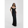 Women's Off Shoulder Satin Mermaid Evening Dress, Elegant Long Formal Gown for Party Prom, European American Style