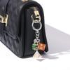 2Pcs/Set Fashion Irregular Dice Keychain Pendant Novelty Funny Car Keyring Exquisite Backpack Decoration Accessories Gifts