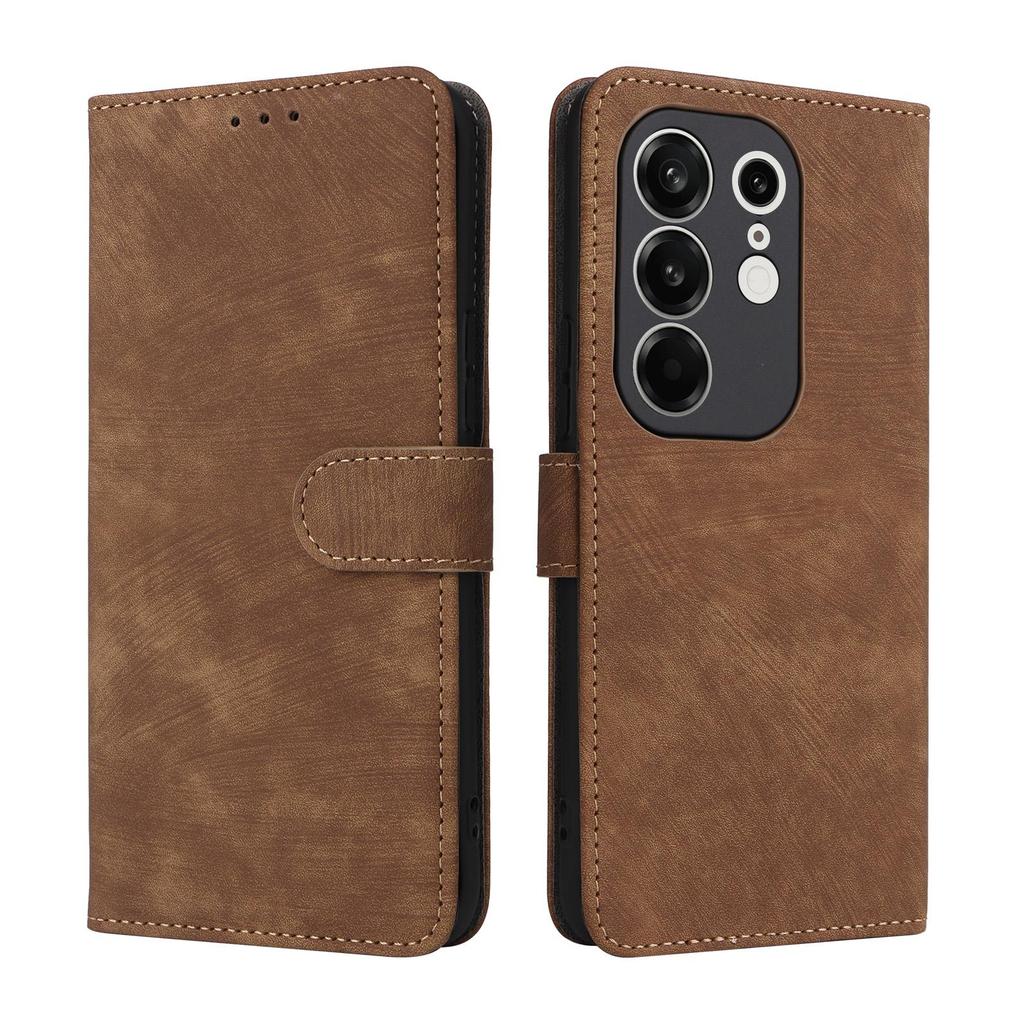 Flip Cover compatible for Tecno Camon 50 Pro PU Leather Phone Case Full-Body Protection with [RFID Blocking]