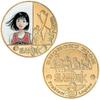 Basketball coins, new twelve commemorative coins, anime coins, peripheral commemorative coins, die cast metal coins
