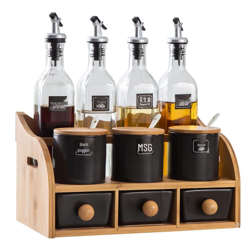 LISM Креативный керамический набор банок для специй и приправ